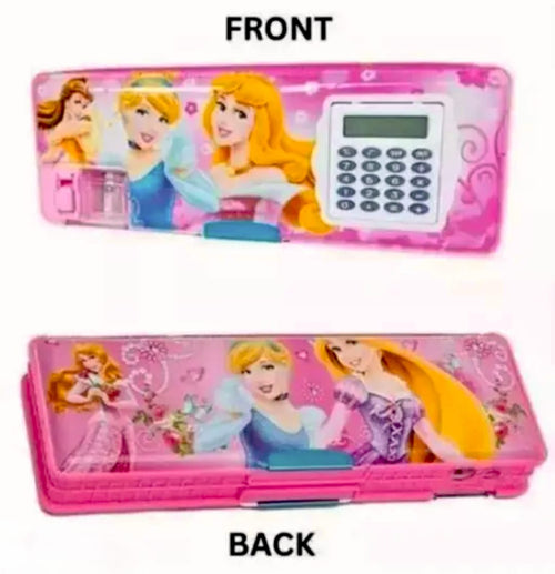 2 sets of Jumbo 'Multifunctional Kids' Pencil Box