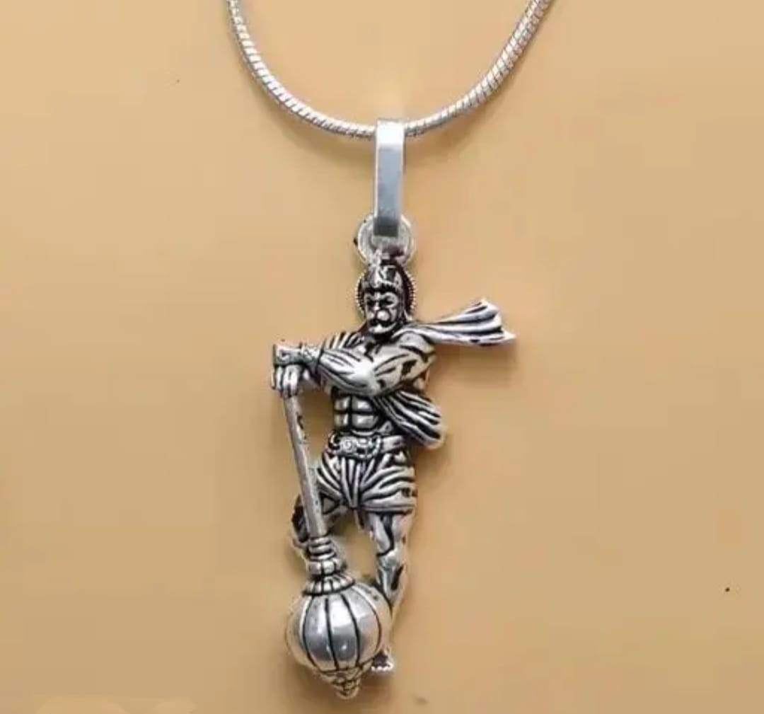 Powerful Bajrangbali Gada Pendant