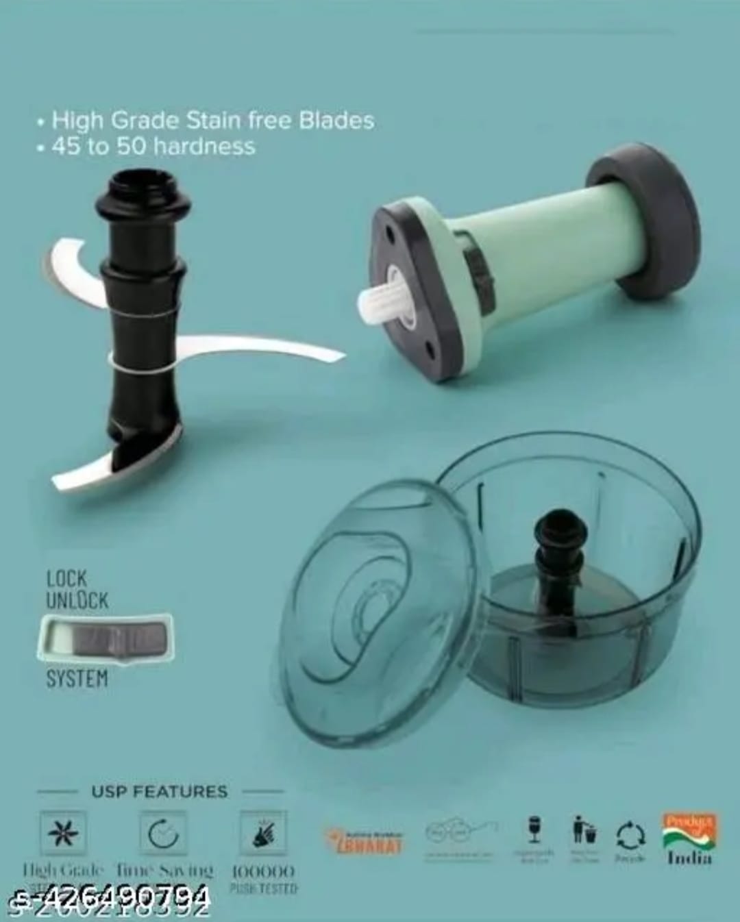 Multi-Functional Manual Vegetable Chopper