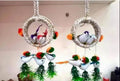 Handcrafted Bird Pair Wall Hanging